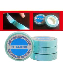 3 YARDS Lace Front Suppot Tape Double sided tapes for hair extensions sticky laces wig glue free ship 50