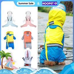 Jumpsuit Raincoat for Dogs Pet Cloak Small Dog Cat Chihuahua Teddy Waterproof Jacket