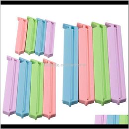 Housekeeping Organization Home & Garden12X Kitchen Plastic Storage Snack Seal Sealing Bag Clips Clamp S,M,L Drop Delivery 2021 K6Ie8