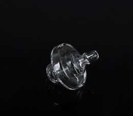 2021 Newest Glass UFO Crank Carb Cap round ball dome for XL thick Quartz thermal banger Nails glass water pipes dab rigs