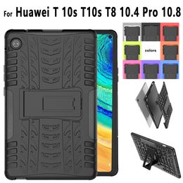 Stand Bracket Case For Huawei MatePad 11 T 10s T10s T8 10.4 Pro 10.8 Tablet Shockproof Armour Anti-knock Shell Anti-Scratch