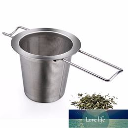 New Mesh Tea Infuser Reusable Tea Strainer Teapot Eco-Friendly Stainless Steel Loose Tea Philtre Drinkware Kitchen Accessories
