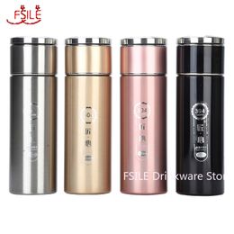 400ml Stainless Steel and Water Separation Cup, Temperature Display Intelligent Temperature Display