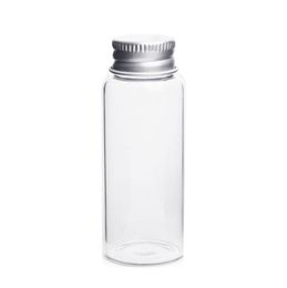 600 x 25ml transparent screw neck glass bottle with Aluminium cap 25ml glass vials sample vials Wholesale