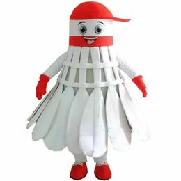 Halloween Shuttlecock Mascot Costume High Quality Cartoon Plush Anime theme character Adult Size Christmas Carnival Birthday Party Fancy Outfit