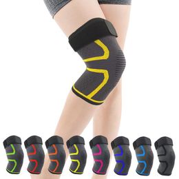 Elbow & Knee Pads Breathable Basketball Sport Safety Kneepad Outdoor Nylon Pressure Belt Football Cycling Training Elastic Support Protect