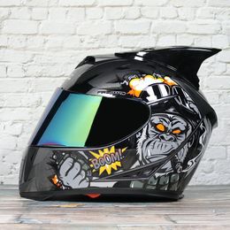 full face motorcycle helmet dot Canada - Motorcycle Helmets 2021 Latest Design Fashion Full Face Helmet Inner Sun Lens Motorbike ATV Dirt Bike Racing Capacete Moto Dot Approved