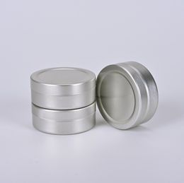 20g empty aluminium cream jars,cosmetic case jar,Packing Bottles 20ml Aluminium tins, metal lip balm container