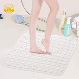 Alfombras 1pcs 2021 estera de ducha de masaje anti -skid bañera de goma con pelota sin deslizamiento para niños y