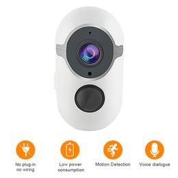 WiFi IP Camera 1080P SN-S3 Night Vision Wireless Led PIR Two Way Audio Motion Detection Rechargeable Battery One-way Video Call