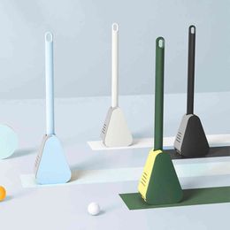 Silicone Golf Bristles Toilet Brush Drying Holder for Bathroom Storage and Organization Urinal Cleaning Tools WC Accessories 211103