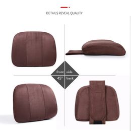 For Mercedes Benz Maybach S-Class Memory foam pillow headrest Car Travel Neck Rest supplies back Pillows Seat Cushion Support Thir261u
