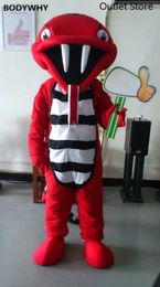 Mascot Costumes Snake Cobra Mascot Costume Party Dress Unisex Halloween Cartoon Clothing Fursuit Outfits Carnival Xmas Easter Ad Clothes