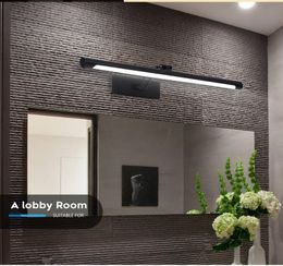 Modern Led Mirror Light Makeup Lights 8/12W AC90-260V Wall Mounted Industrial Lamp Bathroom Waterproof Stainless Steel
