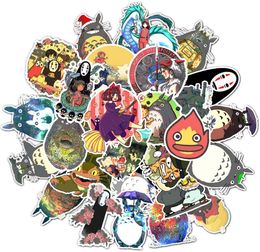 50Pcs-Pack Cartoon Film Japanese Sticker Waterproof Stickers for Bottle Laptop Car Planner Scrapbooking Phone Macbook Cup Wardrobe Wall Door Organizer Decals