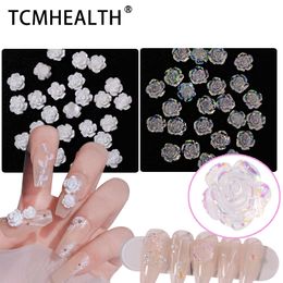 Nail Art Camellia Jewellery Resin Drill Nail Decoration Symphony Size Three-dimensional Flower Accessories