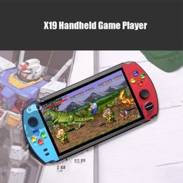 X19 Retro Handheld Game Player 8G 7.0 inch Screen FC Arcade Video Game Console XXUC