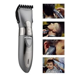 Rechargeable Waterproof Hair Clipper Beard Electric Trimmer Shaver Body Mustache Shaving cut 55 220216