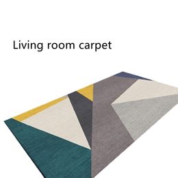 morden Home decor Carpet sofa For Living room Washable front Bath Doormat lint-free for rug bedroom children's Soft Large Carpet 211204