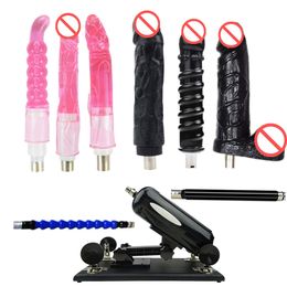 AKKAJJ Adult Adjustable Automatic Sex Furniture Thrusting Machine Gun for Women with 3XLR Attachments