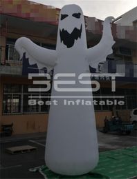 5m High Inflatable Halloween Ghost for Stage Park Events Decorations