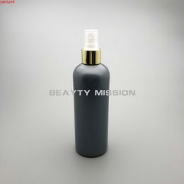 20pcs 300ml Mosquito Repellent Spray Grey Bottles Perfume Fine Mist Sprayer Make Up Container with gold collar spraygood high qualtity