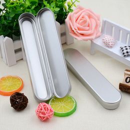 Pen Box Tin Storage Box Glossy Pencil Case Organiser for Acne Needle Metal Storage Containers