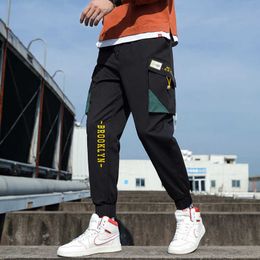 Случайные мужские брюки уличная одежда хип-хоп Harajuku Harem брюки мужские брюки 2021 новая мода Jogger свободные спортивные штаны мужские брюки X0723