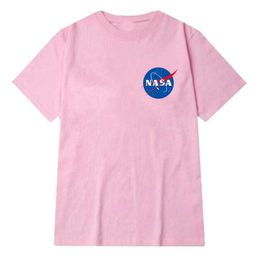 NASA Space T Shirt Men Fashion High Quality Designer Nasa Summer Cotton Hip-Hop Tees Brand Clothing Women Tops 438