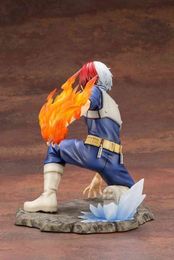 New Super Hero Comic Anime Statue Boku no Hero Tomy ARTFX Shoto Todoroki Figure Model Toys figurine