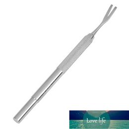 1 Pcs Pet Flea Treatment Tick Removal Tool Set Fork Tweezers Clip for Dog Cat Supplies Stainless Steel