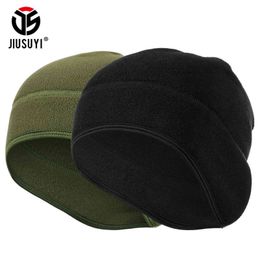 Winter Warm Ear Cover Cap Soft Men Women Ski Snowboard Cycling Skin-friendly Beanies Hiking Polar Fleece Running Windproof Hat Y21111