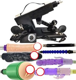 AKKAJJ Automatic Dildo sex toy for Unsex Thrusting Machine gun with All Attachments