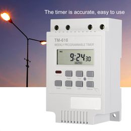 Timers Durable Digital Electric Programmable Smart Kitchen Clock Control Switch Timer For Household Appliance Advertising Board