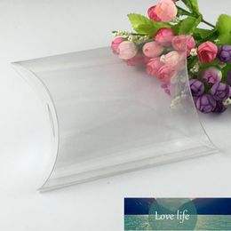 Gift Wrap 2.5*6..5cm 50pcs Style Clear PVC Pillow Box Packaging Wedding Favour /Bridal Candy Boxes Party Supplies Souvenir1 Factory price expert design Quality Latest