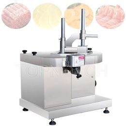 Stainless Steel Commercial Meat Slicing Machine Beef And Mutton Slicer Bacon Ham Cutting Maker