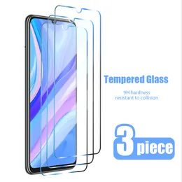 Cell Phone Screen Protectors 3 Pcs! Tempered Protectors for Huawei P Smart Pro 2019 Z S 2020 2021 Safety Screen Film on Huawei