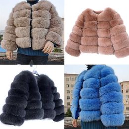 maomaokong Natural Real Fur Coat Women Winter natural fur Vest Jacket Fashion slim Outwear Real Fur Vest Coat short 211130