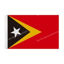 Timor-Leste Flags National Polyester Banner Flying 90*150cm 3* 5ft Flag All Over The World Worldwide Outdoor can be Customised