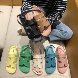 Women Slippers Summer Fashion Women Shoes Student Flat Candy Colour Flip Flops Seaside Beach Slippers Slides Zapatillas Mujer