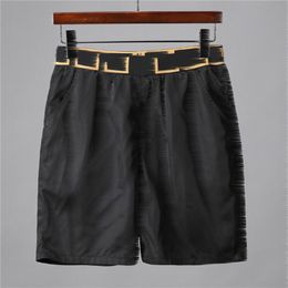 Mens Shorts Summer Designers Casual Sports 3G Fashion Quick Drying Men Beach Pants Black and White Asian Size M-3XL