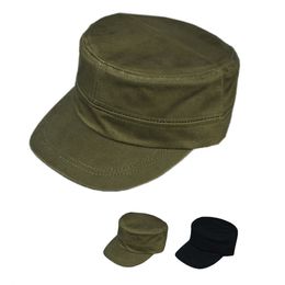 Designer Cotton Military Cap Adjutable Strapback For Adults Mens Womens Army Hat Spring Spring Summer Autumn Winter Tactical Sun Visor Black Green Solid Colours