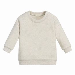 Kids Cotton Sweatershirt Boys Pullover Tops Baby Long Sleeve Romper Brother Matching Clothes 220309