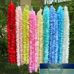 1m Cheap Artificial Hydrangea String Simulation Chamomile String Famit Decoration Fake Flower Wall LZ0565