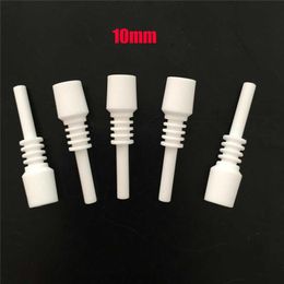 10mm Mini Ceramic Nail Male Dabber 14mm 18mm Ceramics Nails Tip Smoking Accessories