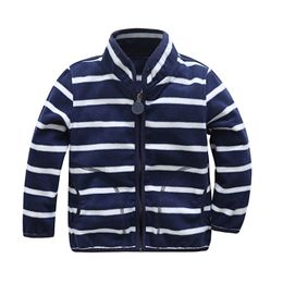 fashion Spring Autumn boys girls fleece hoodies children outerwear jackets baby sport suit sweatshirts 211110