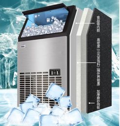 Commercial Ice Machine Milk Tea Shop Small And Large Bar Automatic Ice Maker