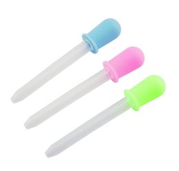 1pc 5ml Small Sile Plastic Feeding Medicine Liquid Eye Ear Graduated Pipette Dropper School Lab