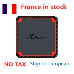 Ship from france X96 MINI PLUS Amlogic S905W4 Android 9.0 TV Box 2GB 16GB Dual WiFi 5G 4K Medi Player