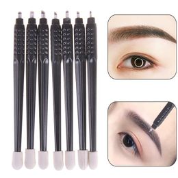 Tattoo Needles Disposable Pen With Eyebrow Permanent Makeup F9 F12 F14 U12 U14 U18 Pins Embroidery Blades